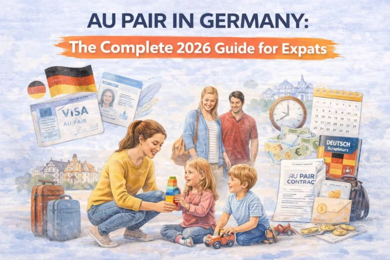 Au pair in Germany guide 2026 for expats showing childcare support, host family life and cultural exchange experience